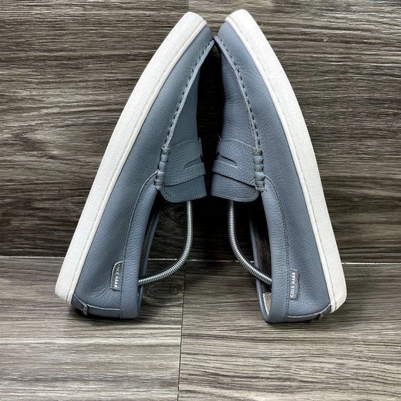 Cole Haan Men's Pinch Maine Classic Blue Leather Loafers Shoe Size 11.5 - Picture 8 of 10